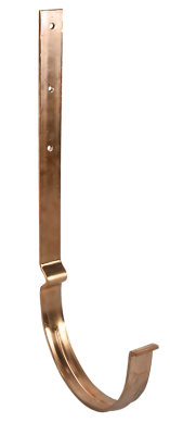 Детальное фото держатель желоба удлиненный , защелкивающийся, медь, d-125 мм, zambelli